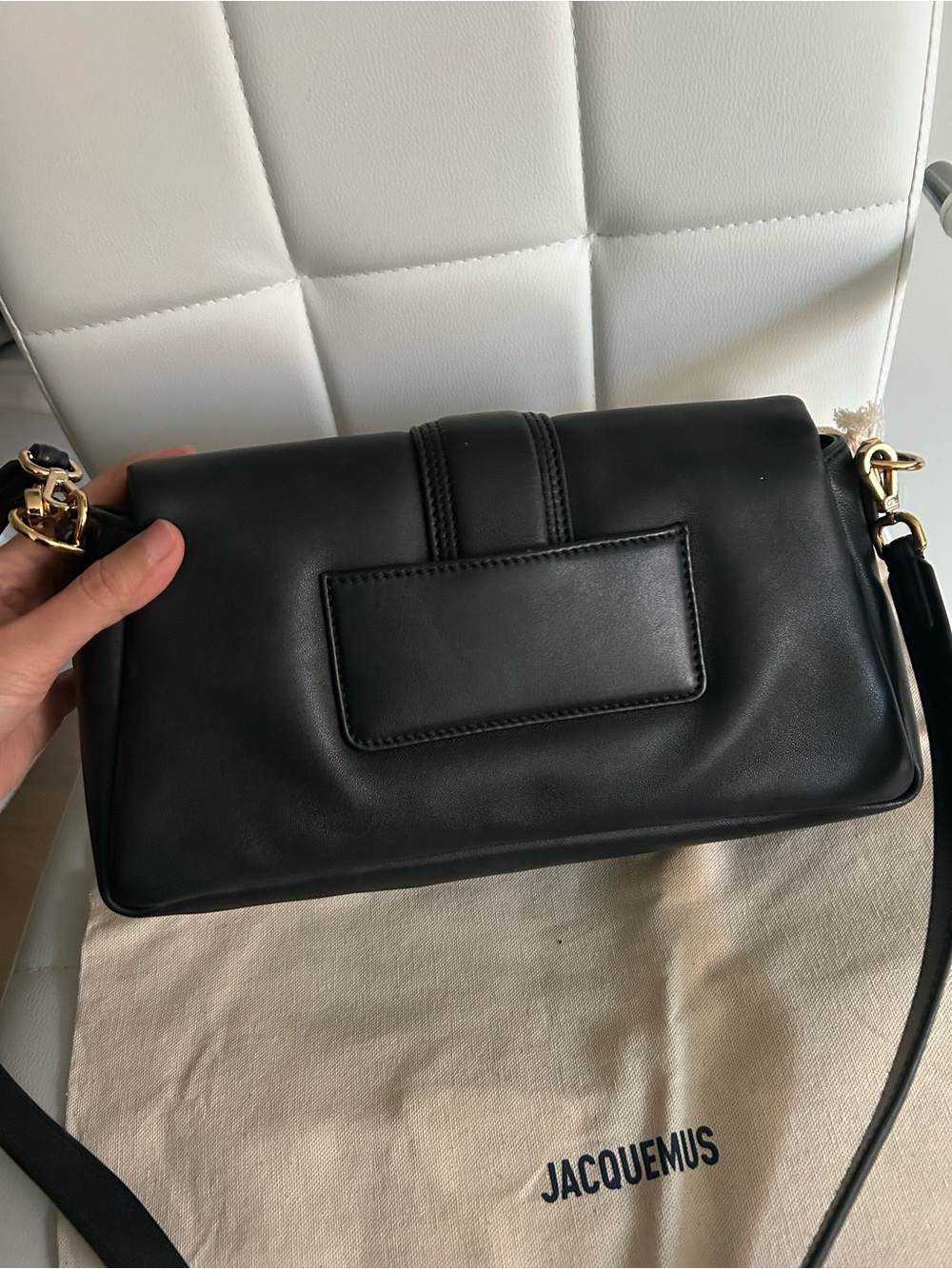 Jacquemus Le Bambinou Bag in Black - Picture 3 of 10